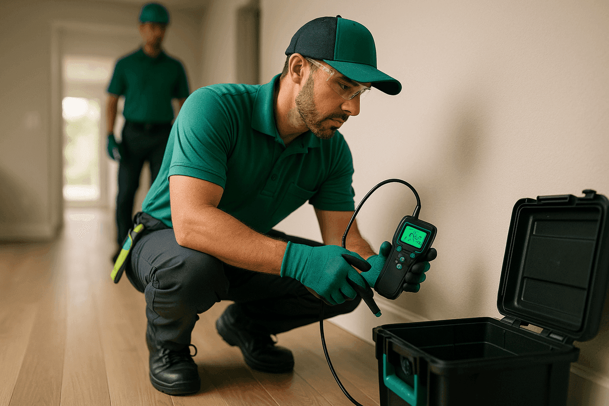 Leak Detection service by A.C.T. Plumbing