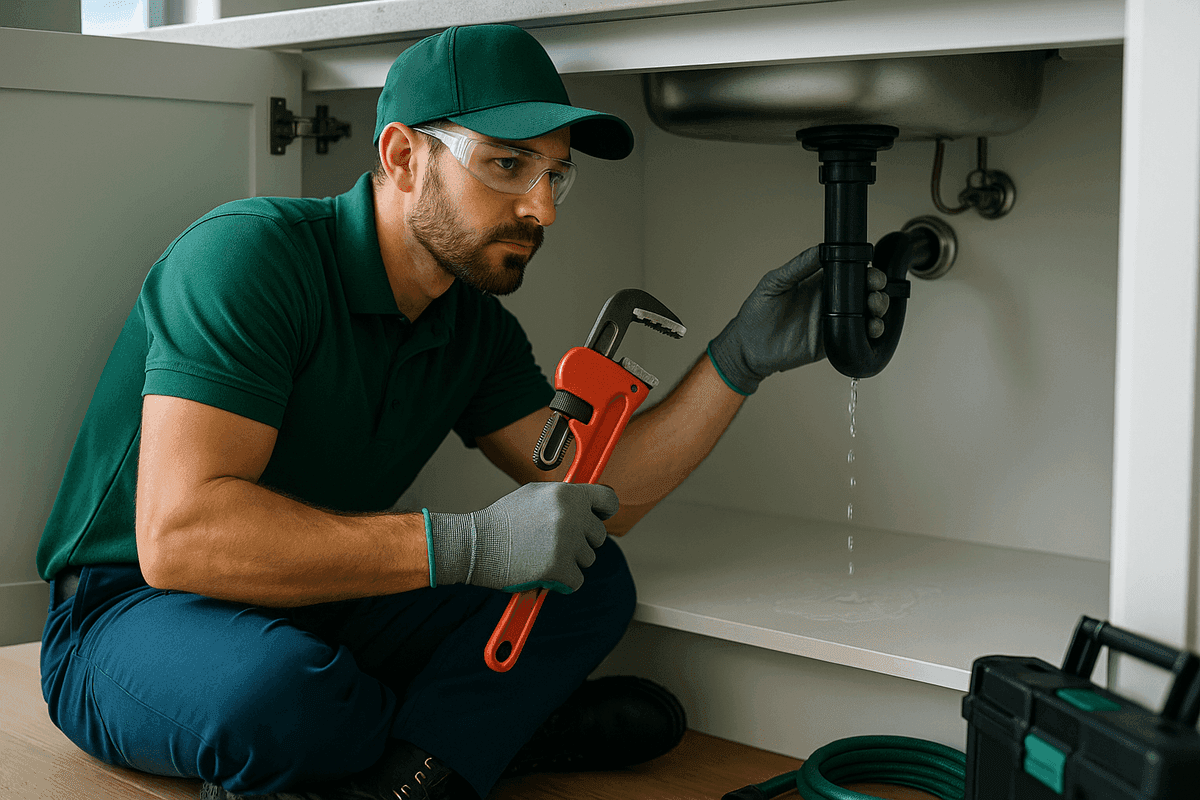 Leak Repair service by A.C.T. Plumbing