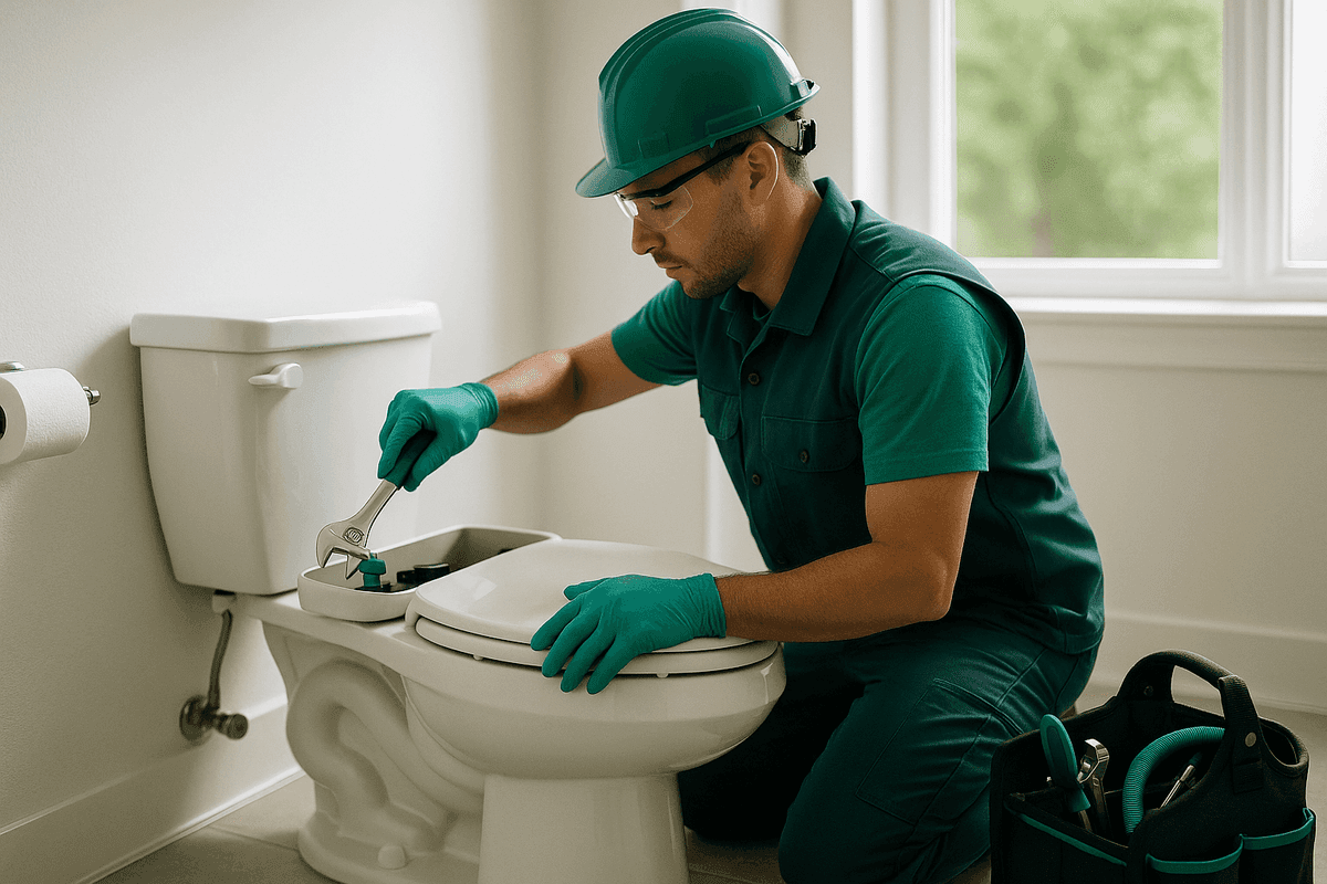 Toilet Repair service by A.C.T. Plumbing