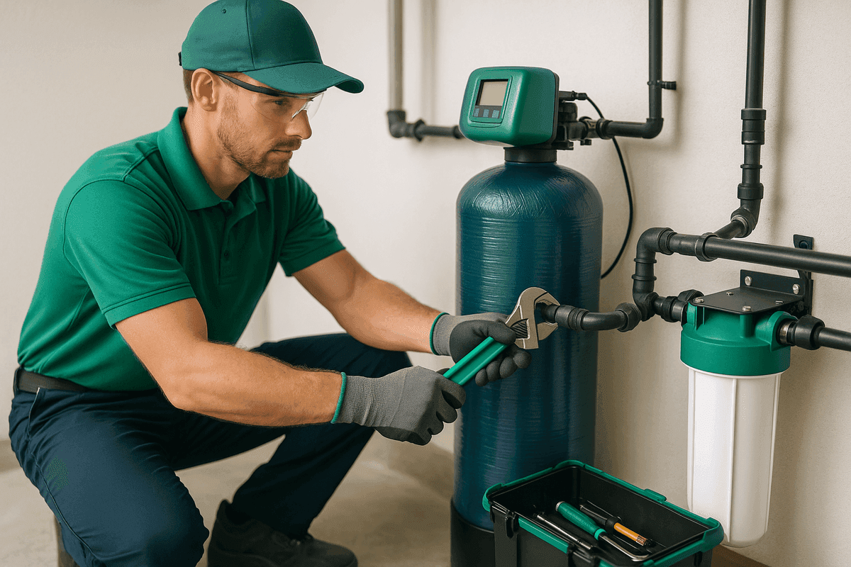 Water Filtration Systems service by A.C.T. Plumbing