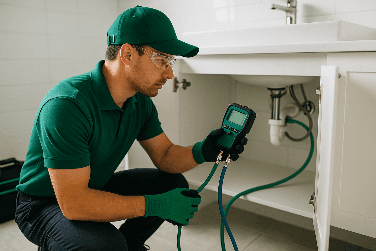 Water Pressure Issues service by A.C.T. Plumbing